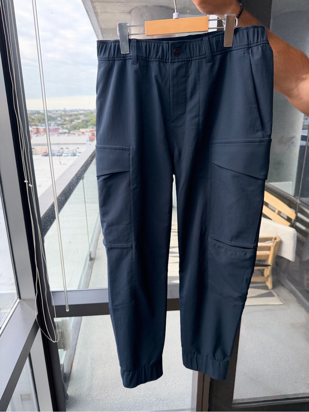 lululemon athletica Men's Navy Cargo Joggers